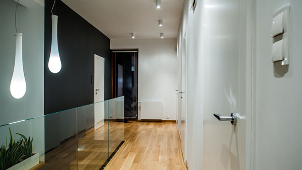 Interior of modern house kitchen